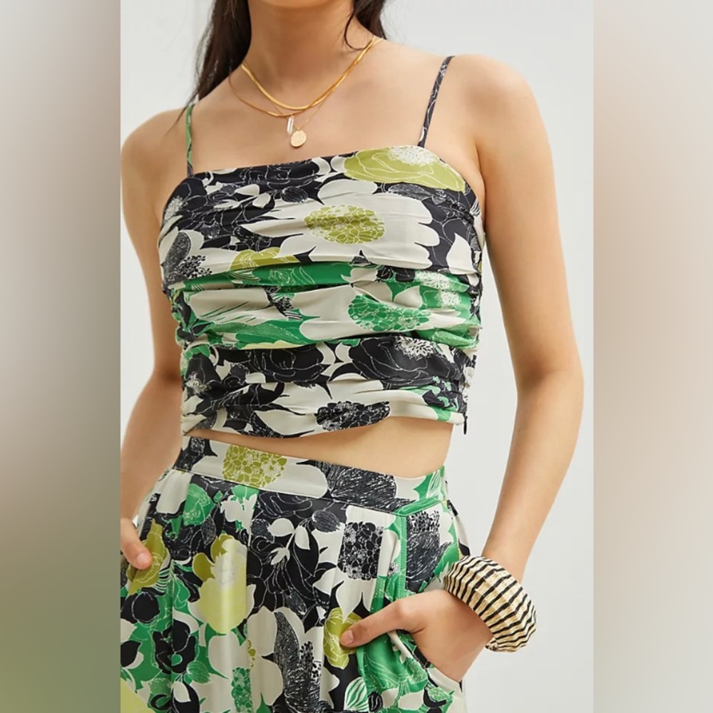 NWT Anthropologie Floral Top